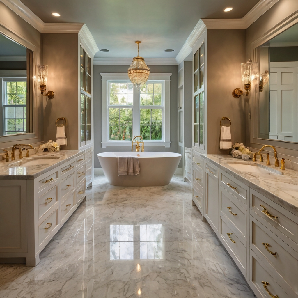 Luxury Master Bathroom Remodel Contractor boston